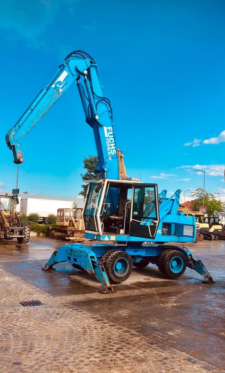 Fuchs-Terex MHL 320 – Recyklace kovů