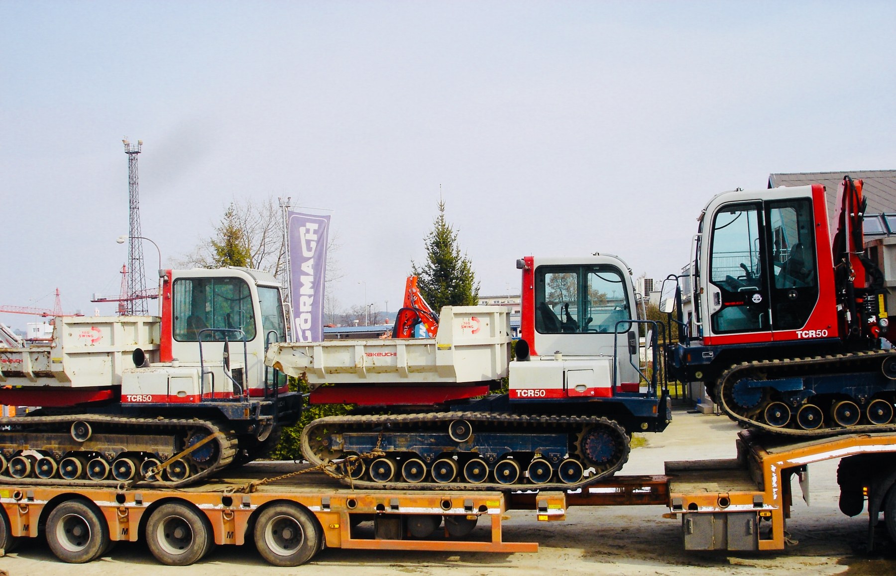 Takeuchi TCR50 – Speciální práce v mokřadech