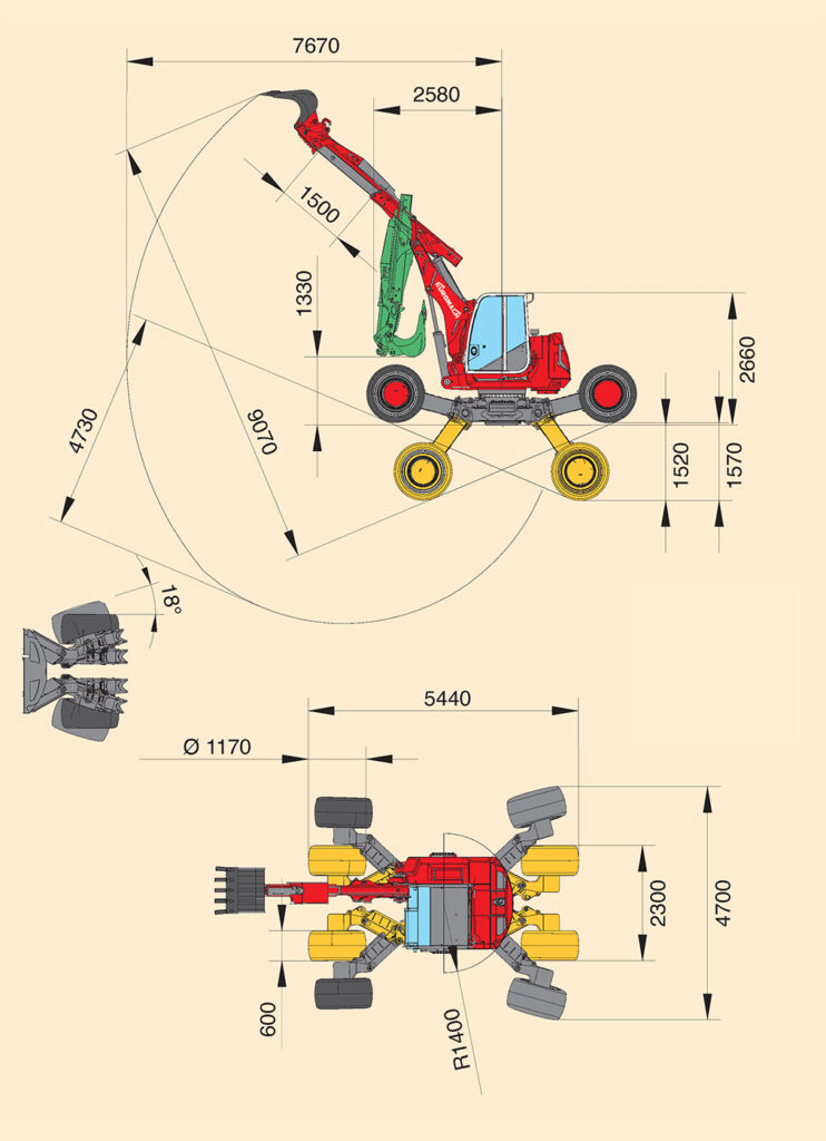 Euromach R855 Big Foot – Forester